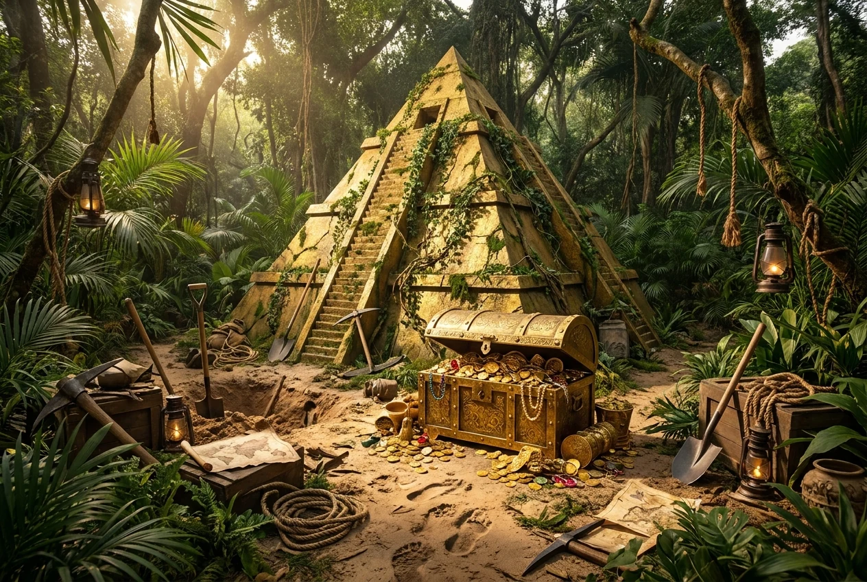 Gonzo Treasure Hunt sur GoldenMina